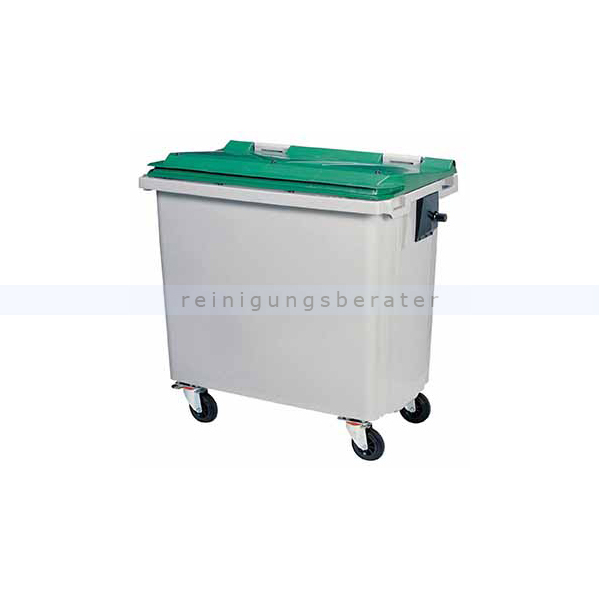 Müllcontainer Rossignol Korok 660 L Kunststoff grau/grün