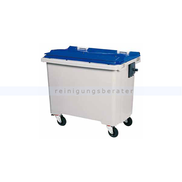 Müllcontainer Rossignol Korok 770 L Kunststoff blau/grau