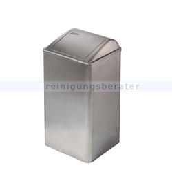 Mülleimer Abfallbehälter Edelstahl 65 L mit Push Deckel