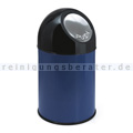 Mülleimer Abfallbehälter m. Inneneimer 30 L Blau Schwarz