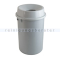 Mülleimer Abfallbehälter mit offenem Oberteil, 60 L Grau