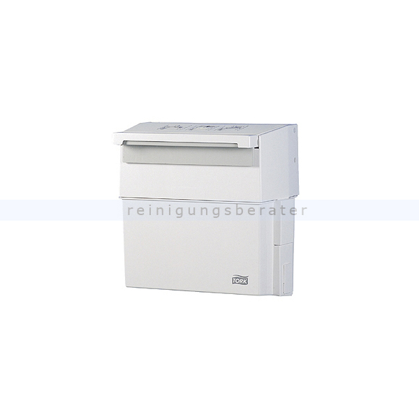 Mülleimer Abfallbehälter Tork Mini Press Box weiß 13 L