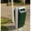 Zusatzbild Mülleimer Außenbehälter BINsystem Basic BIN 120 L grün