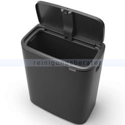 Mülleimer Brabantia Bo Touch Bin Müllbehälter 60 L schwarz