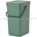 Mülleimer Brabantia Sort & Go Bio Abfalleimer 12 L Fir green