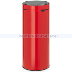 Mülleimer Brabantia Touch New Bin 30 L rot