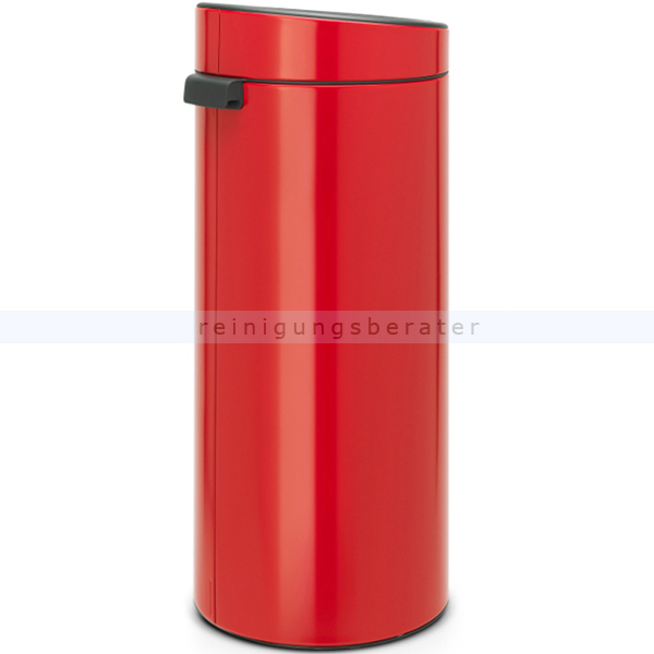 Mülleimer Brabantia Touch New Bin 30 L rot