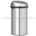 Mülleimer Brabantia XXL Touch Bin Toucheimer 60 L Edelstahl