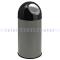 Mülleimer Bulletbin 40 L metallic-schwarz