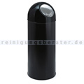 Mülleimer Bulletbin 40 L metallic-schwarz