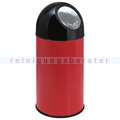 Mülleimer Bulletbin 40 L rot-schwarz