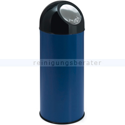 Mülleimer Bulletbin 55 L blau-schwarz