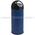 Mülleimer Bulletbin 55 L blau-schwarz