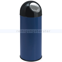 Mülleimer Bulletbin 55 L blau-schwarz