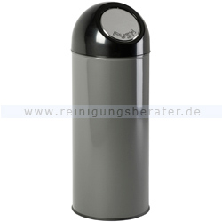 Mülleimer Bulletbin 55 L edelstahl-schwarz