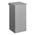 Zusatzbild Mülleimer Carro-Lift Abfallbehälter aluminium grau 110 L