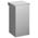 Zusatzbild Mülleimer Carro Lift Abfallbehälter aluminium grau 55 L