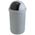 Zusatzbild Mülleimer Curver Bulletbin Push-Top grau-schwarz 50 L