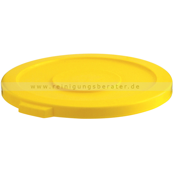 Mülleimer Deckel Rubbermaid gelb für 121 L