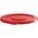 Zusatzbild Mülleimer Deckel Rubbermaid rot für 121 L