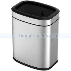 Mülleimer EKO OLI-Cube Open Top Bin 20 Edelstahl matt 20 L