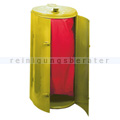 Mülleimer Kompakt Abfallbehälter galv. Stahl gepulvert gelb