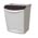 Zusatzbild Mülleimer M7137 Oeko-Fancy Abfallbehälter Deckel grau schwarz
