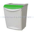 Mülleimer M7137 Oeko-Fancy Abfallbehälter Deckel in grün