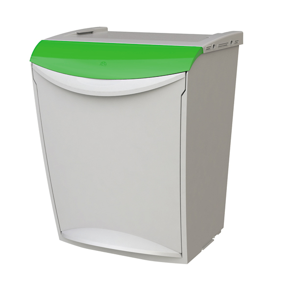 Mülleimer M7137 Oeko-Fancy Abfallbehälter Deckel in grün