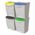 Zusatzbild Mülleimer M7137 Oeko-Fancy Abfallbehälter Deckel in grün