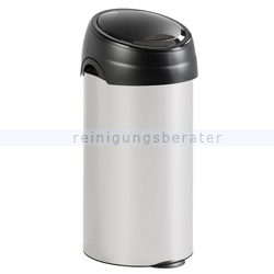 Mülleimer Meliconi mit Touchdeckel metallic-schwarz 60 L