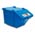 Zusatzbild Mülleimer NordSüd Oekonom Abfallbehälter mit Deckel 40 L blau