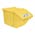 Zusatzbild Mülleimer NordSüd Oekonom Abfallbehälter mit Deckel 40 L gelb