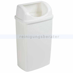 Mülleimer Orgavente BASICA Abfallbehälter weiß 50 L