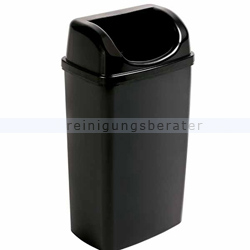 Mülleimer Orgavente NOIR Abfallbehälter schwarz 50 L