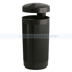 Mülleimer Plastic Omnium Außenbehälter Schwarz 50 L