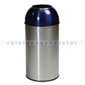 Mülleimer Probbax Recycling mit Einwurfloch 40 L matt/blau