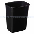 Mülleimer Rossignol Abfallbehälter ohne Deckel schwarz 50 L