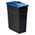 Zusatzbild Mülleimer Rossignol Movatri fahrbar 65 L schwarz-blau