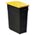 Zusatzbild Mülleimer Rossignol Movatri fahrbar 65 L schwarz-gelb
