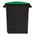 Zusatzbild Mülleimer Rossignol Movatri fahrbar 65 L schwarz-grün