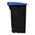 Zusatzbild Mülleimer Rossignol Movatri mobil 110 L schwarz/blau
