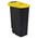 Zusatzbild Mülleimer Rossignol Movatri mobil 110 L schwarz/gelb