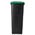 Zusatzbild Mülleimer Rossignol Movatri mobil 110 L schwarz/grün