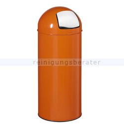Mülleimer Rossignol Push Stahl 45 L orange