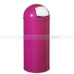 Mülleimer Rossignol Push Stahl 45 L rosa