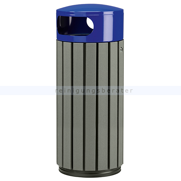 Mülleimer Rossignol Zeno Etik 60 L Latten Ultramarinblau