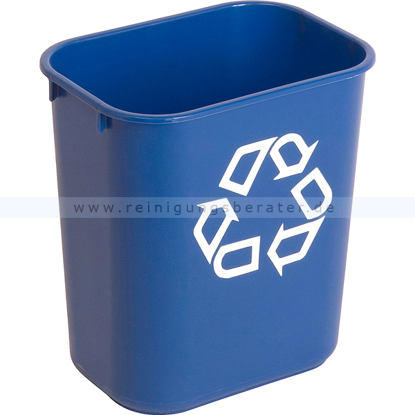 Mülleimer Rubbermaid blau 13 L