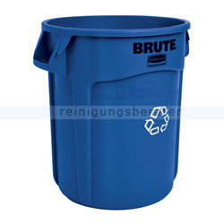 Mülleimer Rubbermaid Brute Container blau 76 L
