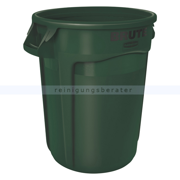 Mülleimer Rubbermaid Brute Container dunkel grün 76 L